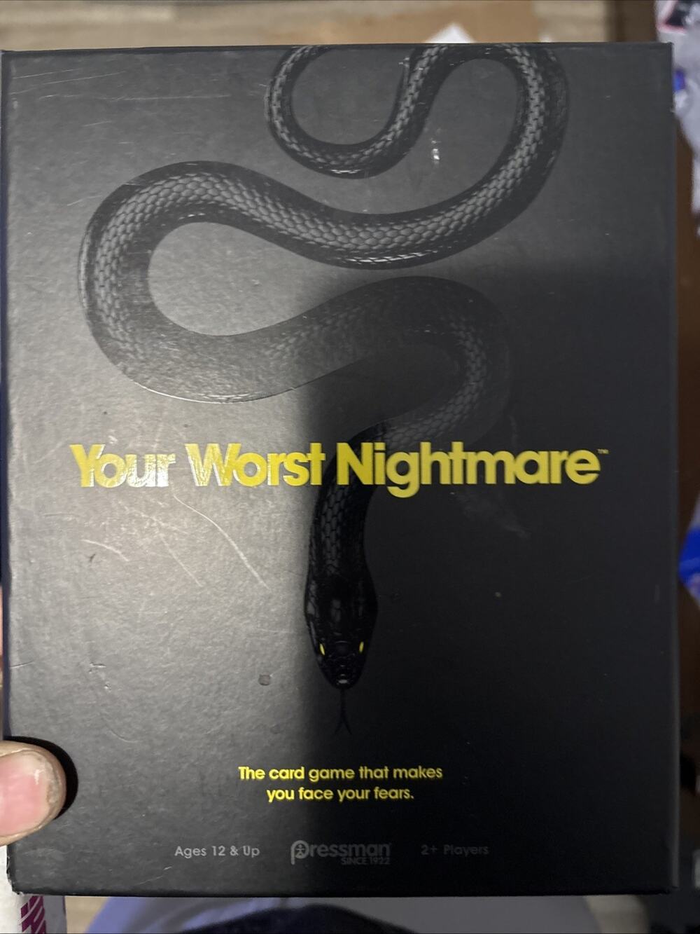 Pressman Your Worst Nightmare Card Game